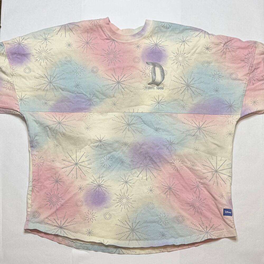 Disney Spirit Jersey Mickey & Friends 100 years Disney World Tie Dye adult XXL - Picture 2 of 12